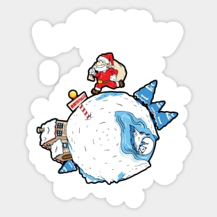 le petit noel Sticker